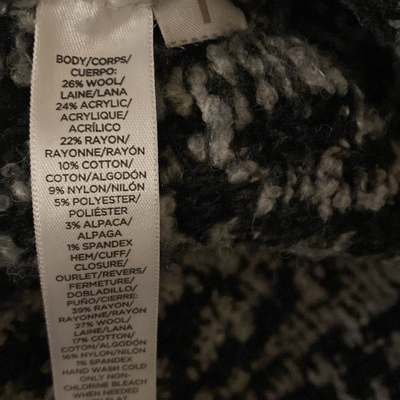 ann taylor loft petites warm cardigan size: MP - Picture 5 of 8